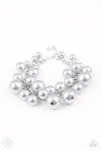 Load image into Gallery viewer, Glam the Expense Bubbly Silver Bracelet
