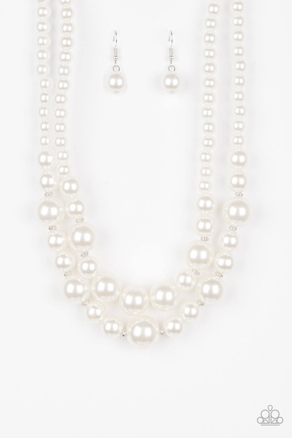 . The More The Modest - White Necklace