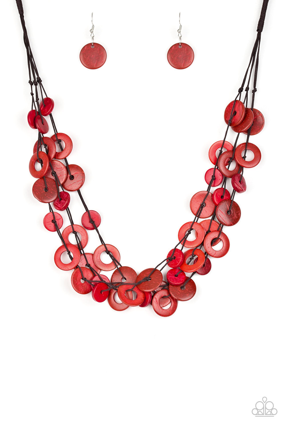 . Wonderfully Walla Walla - Red Necklace