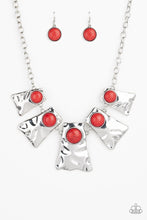 Load image into Gallery viewer, . Cougar - Red Necklace
