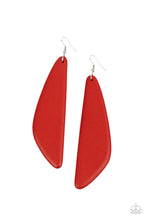 Load image into Gallery viewer, . Scuba Dream - Red Earrings
