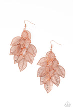 Load image into Gallery viewer, . Limitlessly Leafy - Copper Earrings
