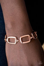 Load image into Gallery viewer, . Basic Geometry - Shiny Copper Bracelet
