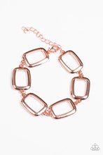 Load image into Gallery viewer, . Basic Geometry - Shiny Copper Bracelet
