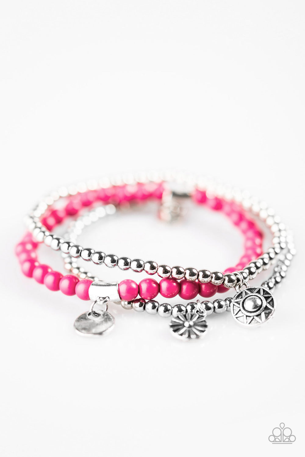 . Bloom Out - Pink Bracelet