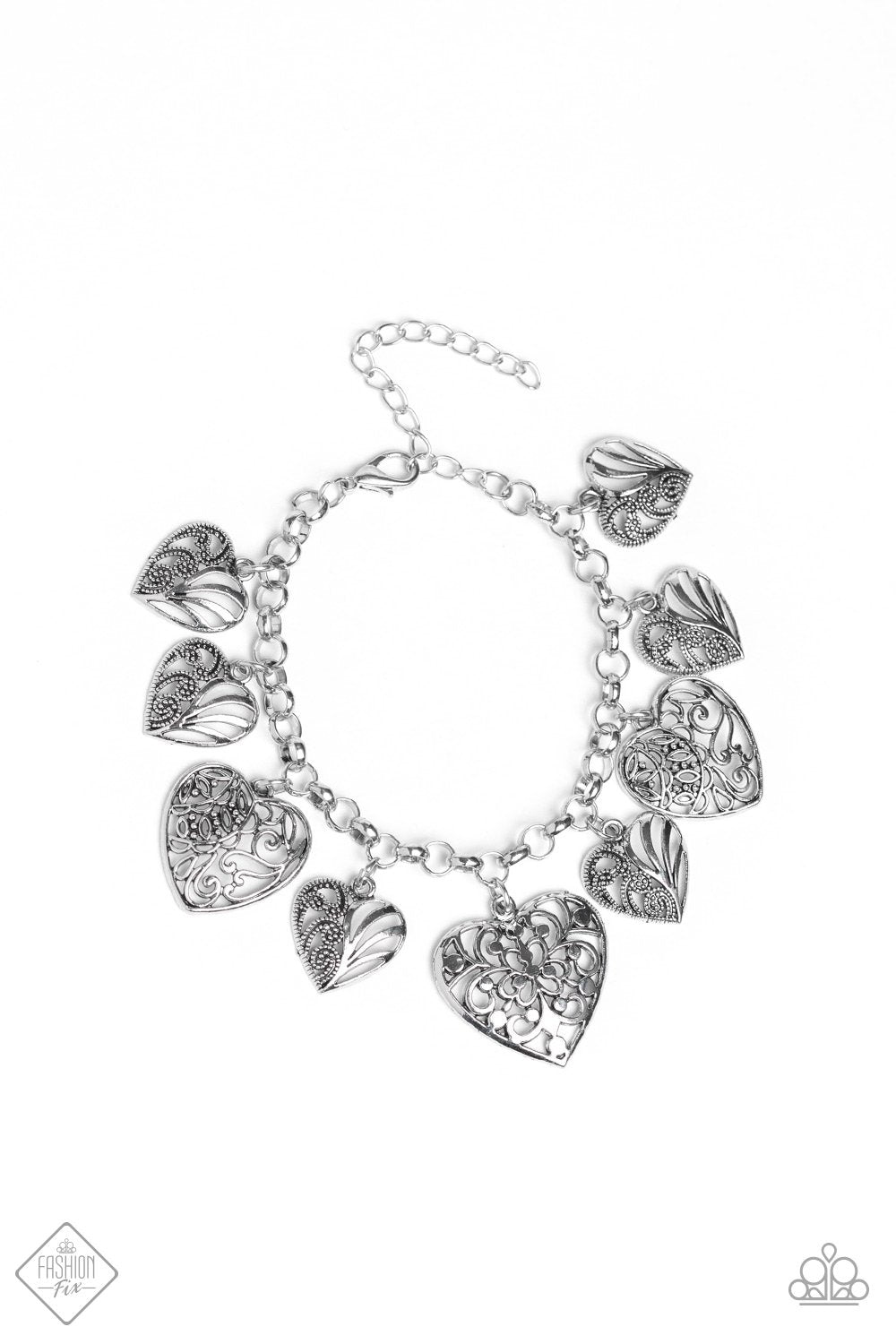 . Completely Devoted - Silver Bracelet