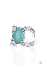 Load image into Gallery viewer, . Coyote Couture - Blue Bracelet (cuff)
