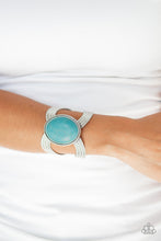 Load image into Gallery viewer, . Coyote Couture - Blue Bracelet (cuff)
