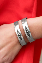 Load image into Gallery viewer, . In Haute Pursuit - Silver Bracelet (Cuff)
