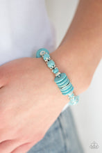 Load image into Gallery viewer, . Sagebrush Serenade - Blue bracelet
