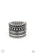 Load image into Gallery viewer, . Stacked Odds - Silver Ring
