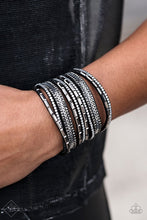 Load image into Gallery viewer, . A Wait-and-SEQUIN Attitude - Black Urban Bracelet

