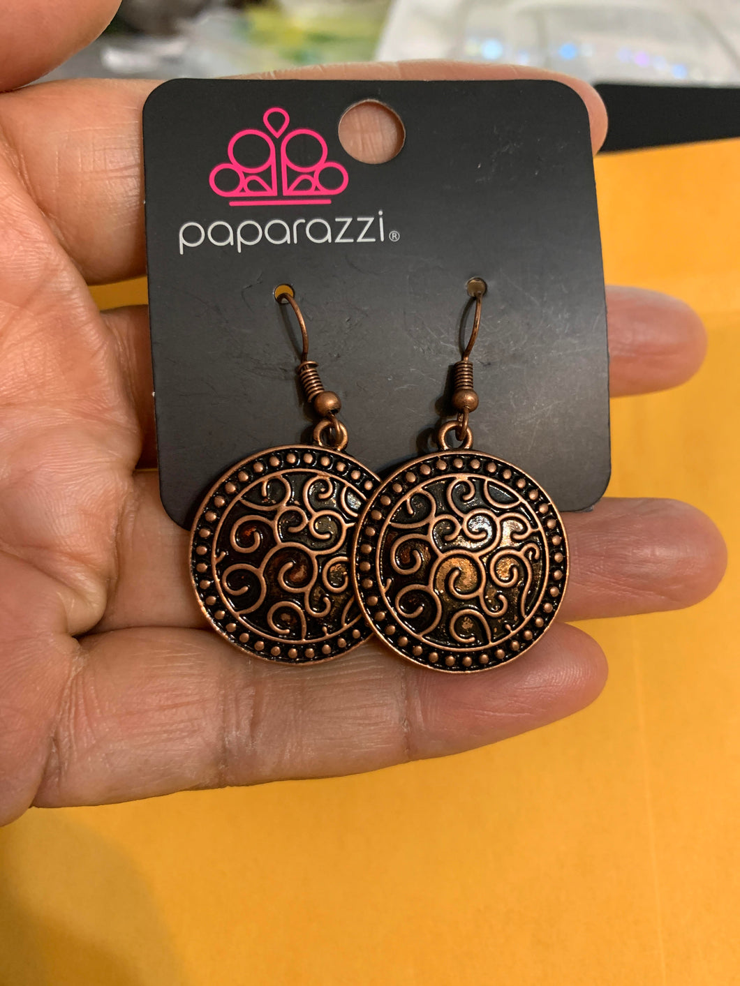 . Copper Earrings