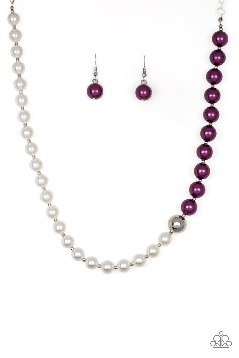 . 5th Avenue A-Lister - Purple Necklace