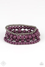 Load image into Gallery viewer, . Rockin&#39; Rococo - Purple Bracelet (stretchy)
