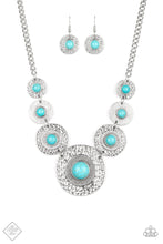 Load image into Gallery viewer, . Tiger Trap - Blue Necklace
